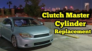 2005-2010 Scion Tc Clutch Master Cylinder Replacement