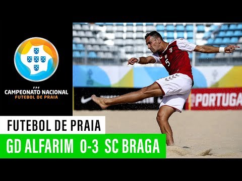 Campeonato Elite Futebol de Praia: GD Alfarim 0 - 3 SC Braga
