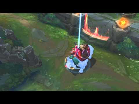 League of Legends - Poro Rider Sejuani (Recall Animation)
