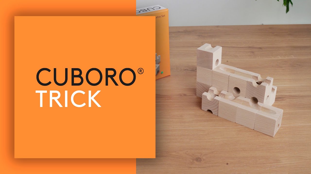 Cuboro Kugelbahn Zubehör Trick Das Extra Set für trickreiche Bahnen