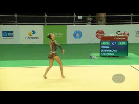 SERDYUKOVA Anastasiya (UZB) - 2016 Olympic Test Event, Rio (BRA) HO All-Around