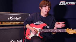 柳沢進太郎 go!go!vanillas × BOSS CP-1X Compressor