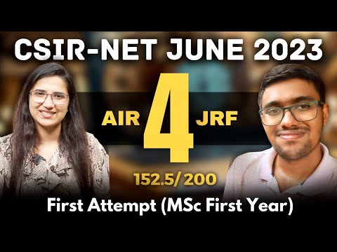 CSIR NET Chemistry Topper Interview | CSIR NET JRF Topper Interview|CSIR NET Chemical Science Topper