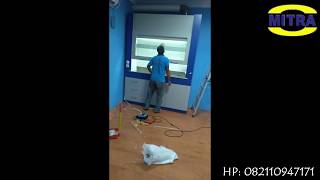 LEMARI ASAM FURNITURE LABORATORIUM LOKAL