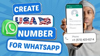 How To Get USA 🇺🇸 Number for WhatsApp Verification 2023 | free us whatsapp 2023