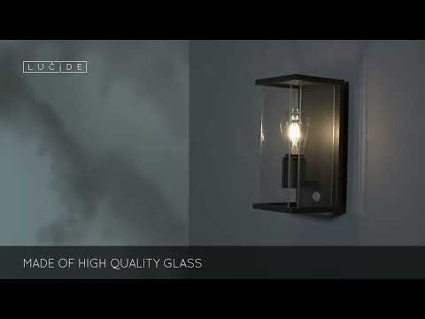 Lucide 27883/11/30 - Outdoor wall light CLAIRE 1xE27/15W/230V