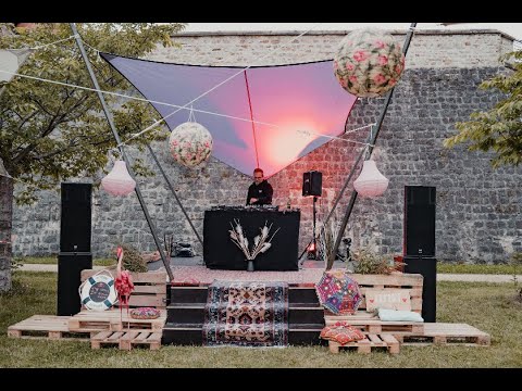 Kultur auf Rädern // mobile Kulturbühne unter Sonnensegeln mit Heimlich Knüller