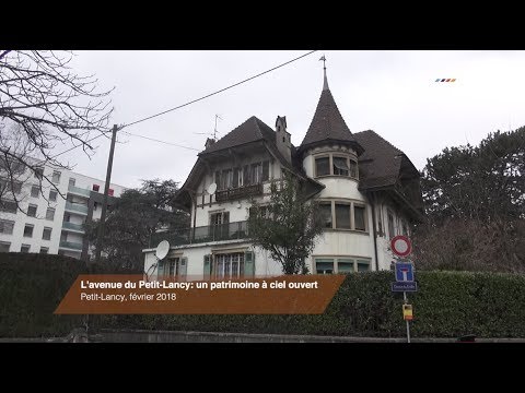 LANCY TV - L'avenue du Petit-Lancy: un patrimoine à ciel ouvert
