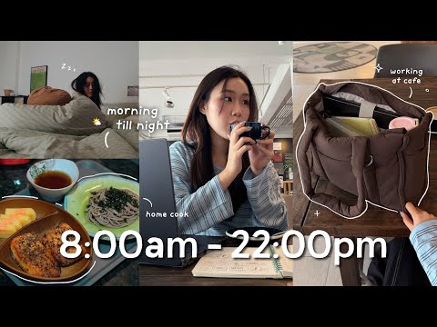 Day in my life as a 29Y👧🏻 สาว introvert อยู่เป็นเพื่อนวันฝนตก, บ้านสุด cozy, ปั่นงานคาเฟ่, ทำอาหาร
