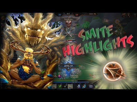Smite Highlights - "Sylvanus MAX ATTACK SPEED"