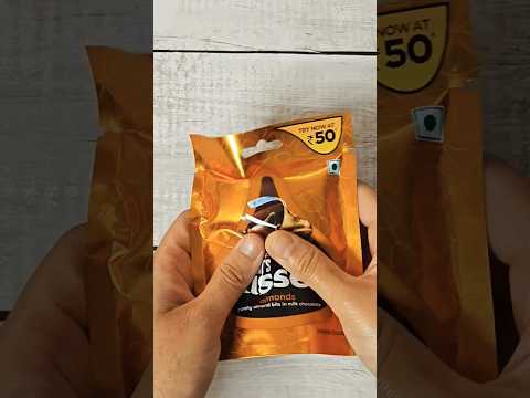 asmr Hershey's kisses almond chocolate unboxing ❤️ #shorts #viral #trending #srividyasahoo