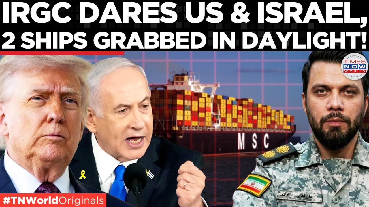 Escalating Tensions: Iran Seizes Two Ships in Strait of Hormuz