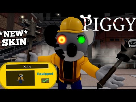 *UNLOCKED* KOLIE NEW SKIN PIGGY BOOK 2 CHAPTER 6 FACTORY JUMPSCARE ANIMATION KAOLA BEAR