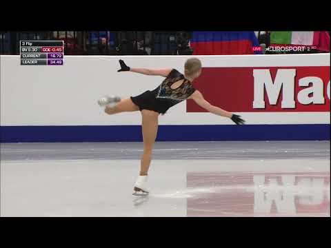 2019 Euro   Ladies   SP   Viveca Lindfors   Wishing you were somehow here again