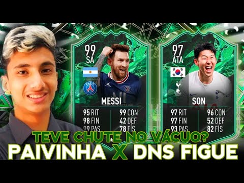 PAIVINHA vs DNS FIGUE - FUT CHAMPIONS - STREAMER X PRÓ || FIFA 22