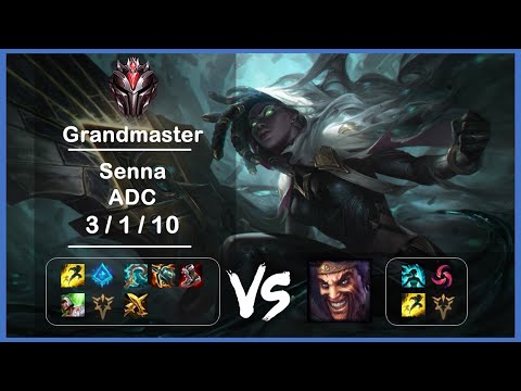 KR Grandmaster Replays ADC Senna vs Draven Ep.3412