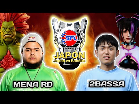SF6 ▰ Mena RD ( Luke , Blanka )  VS 2Bassa ( Juri )  (Battle between  Bandits and Ibushigin ) ▰ HLG.