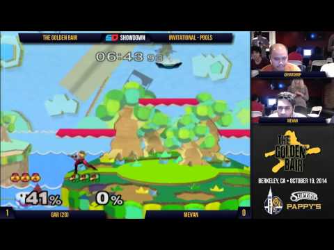The Golden Bair - Pools: gaR (Sheik) vs Mevan (Falco)