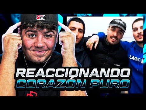 MI REACCIÓN a CORAZÓN PURO 💙 Rvfv, Rels B, Morad