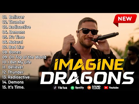 Imagine Dragons Mix 2026 💥 Greatest Hits Full Album - Top 10 Songs Playlist | Believer, Thunder