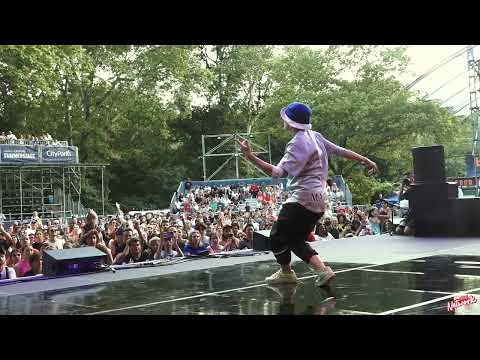 Blondie Vs Mantis - Exhibition Battle - Bastille Day Battle @ Summer Stage  -B-Boy Network