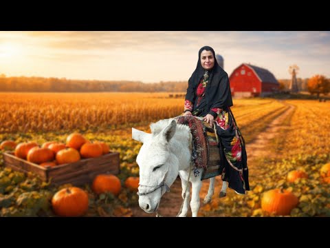 Winter in the Village with a Taste of Autumn | Traditional Pumpkin Soup