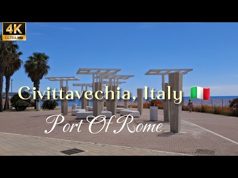 Civittavechia, Italy 🇮🇹 | Port Of Rome |4K Ultra HD |