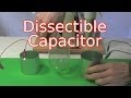 Dissectible Capacitor/Leyden Jar - How it Works