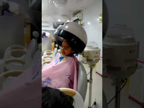 Eka getting a hair spa ♨