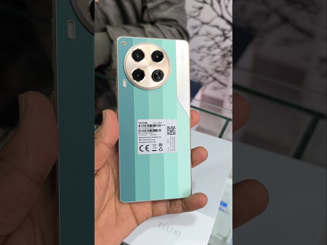 Vídeo relacionado con Shantime Funda Cartera de Cuero Compatible con Tecno Camon 30 Loewe 4G, Tapa de Color con Ranuras, Cierre Magnético Protección Completa(Celeste)