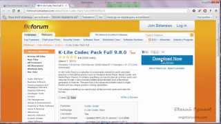 Устанавливаем и настраиваем пакет кодеков K-LITE