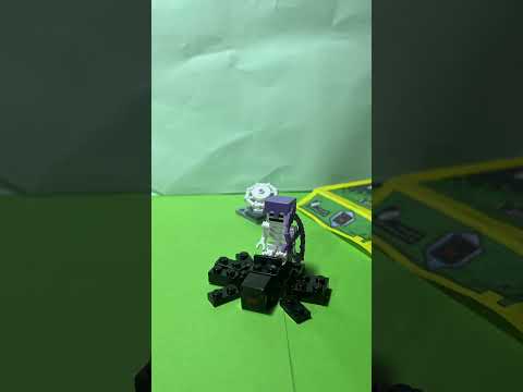 EPIC Lego Minecraft Robot vs Spider Jockey!