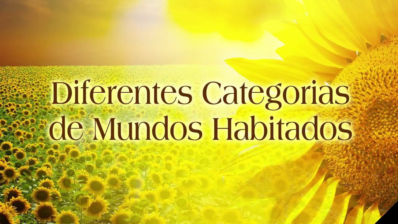 Diferentes Categorias de Mundos Habitados