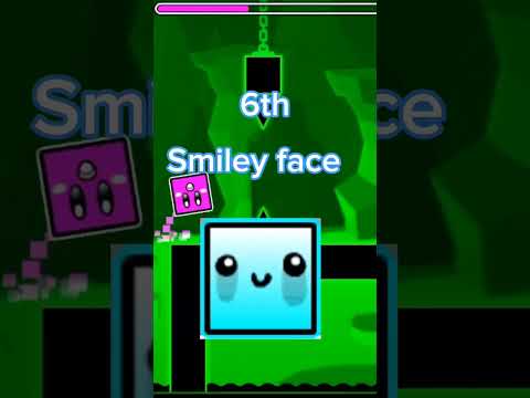 Top 8 icons for cube in GD. #gd #icons 🤗