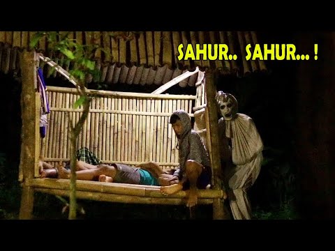 Pocong bangunin Sahur Lucu banget 🤣 dijamin ngakak