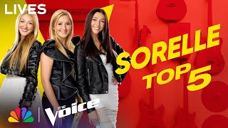 Sorelle Sings &quot;Ain&#39;t No Mountain High Enough&quot; by Marvin Gaye and Tammi Terrell | Voice Live Finale