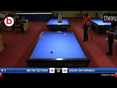 METİN ÖZTÜRK & UĞUR OKTORVACI Bilardo Maçı - 1.LİG PLAY-OFF-FİNAL TURU 1/2