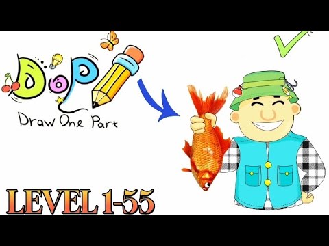 DOP:Draw One Part Gameplay Level 1-55 All levels Answer Walkthrough