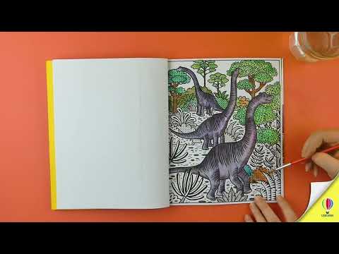 Книга Magic Painting Book: Dinosaurs video 1