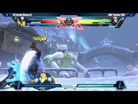 UMVC3 Grand Final EG Justin Wong vs EMP Flocker - Winter Brawl 8 Tournament
