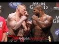 UFC 141: Lesnar vs. Overeem Weigh-in Video