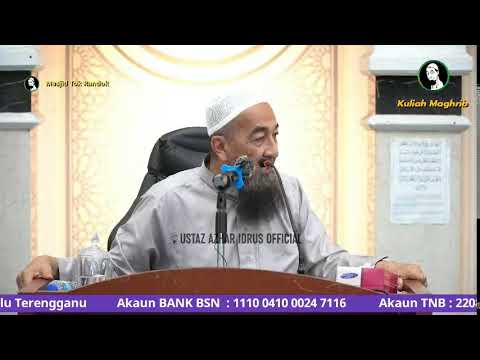  UAI LIVE : 17/04/2024 Kuliyyah Maghrib Jemputan & Soal Jawab Agama - Ustaz Azhar Idrus