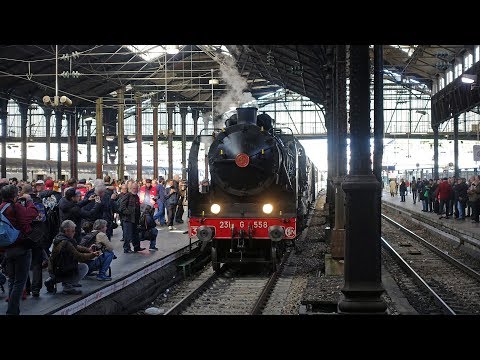 Le retour de la vapeur à Paris Saint-Lazare