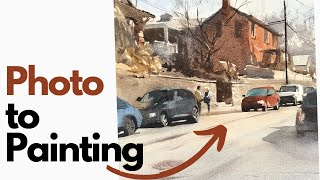 How to Paint Dynamic Paintings from a Photo