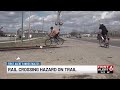 Railroad Crossing Poses Hazard On Omaha Bicycle Trail
