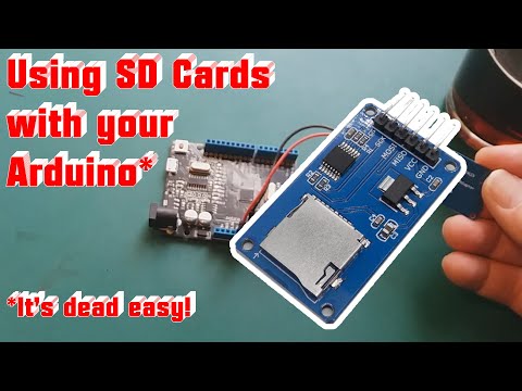 Quickie: Using SD Cards with Arduino - It's easy peasy!
