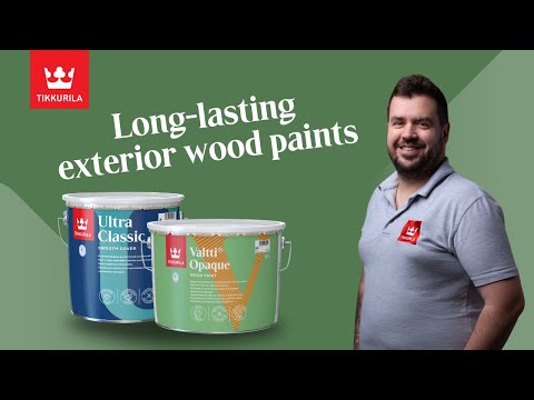 Durable paint solutions for exterior wood | Tikkurila UK Product Experts Explain