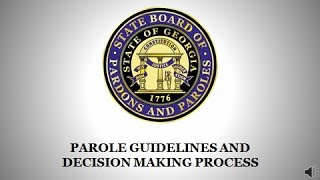 GA Mission, Operations, Parole Process, Compliance & Victim Services