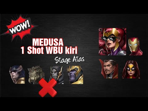 Medusa One Shot WBU Guide | Marvel Future Fight Indonesia