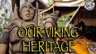 Why is there a VIKING STATUE in the Norwegian woods?
